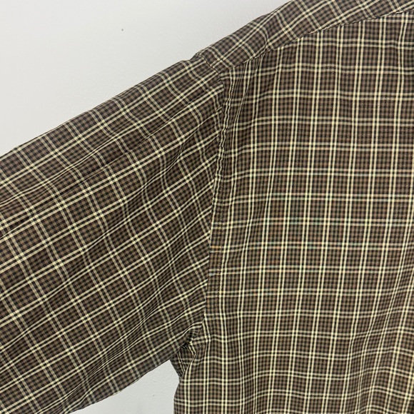 Gant Autumn Oxford Cotton Men’s Plaid Button-Down Long Sleeve Shirt Size Medium - Picture 5 of 13